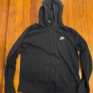 Nike Charcoal Full-Zip Sweatshirt
